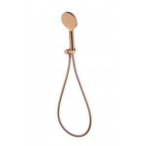 Cora Round Brushed Copper Hand Shower On Bracket